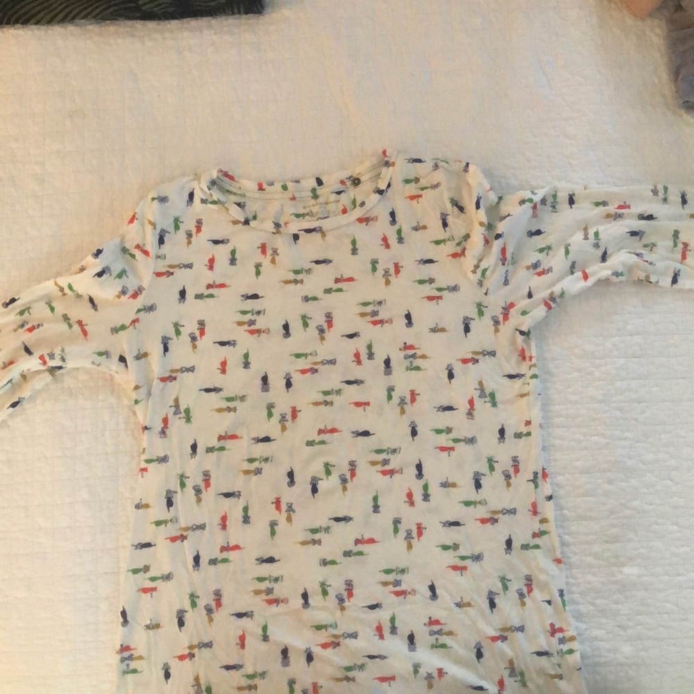 Anthro hand tee 3/4 sleeve